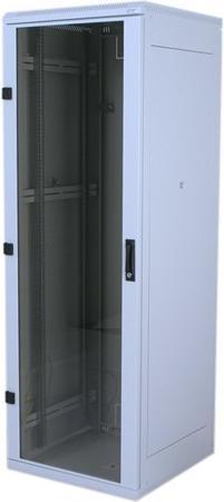 Produktbild Triton Delta S rack 15U/600x600, glass grey Freistehendes Gestell (15 HE, 19 Zoll Rack)
