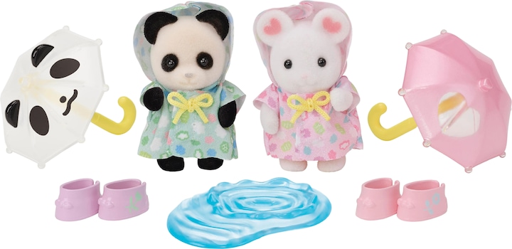 Immagine prodotto Sylvanian Families Amici della scuola materna "Tempo di pioggia"
