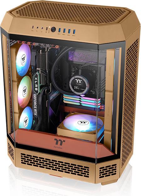 Image du produit Thermaltake TT CT120 EX ARGB Sync PC Cooling Fan 3 Pack Gravel Sand (120 mm, 3 x)