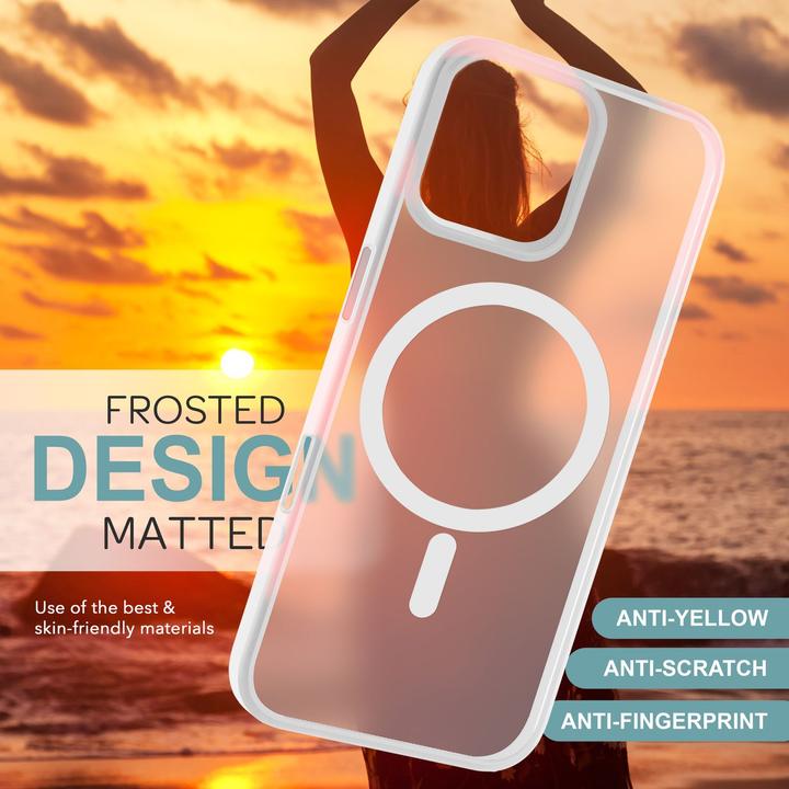 Immagine prodotto Nalia Custodia ibrida opaca con funzione MagSafe (Apple iPhone 16 Pro Max)