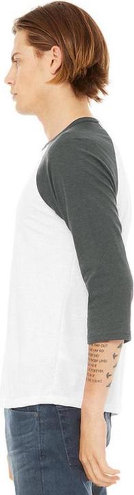 Produktbild Bella Canvas Canvas Baseball TShirt 34Ärmel (S)