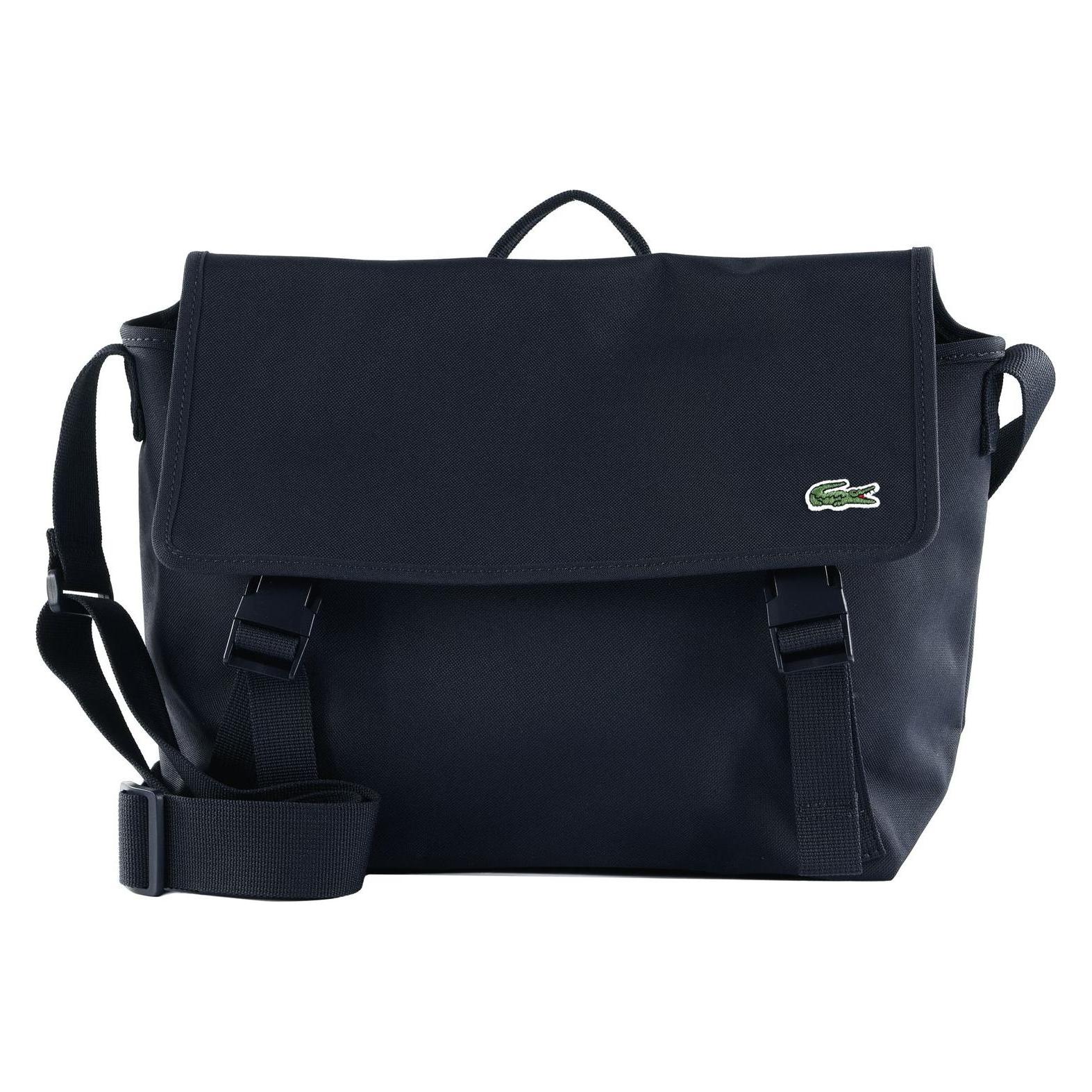 Lacoste, Herren, Handtasche, Messenger Bag, Blau