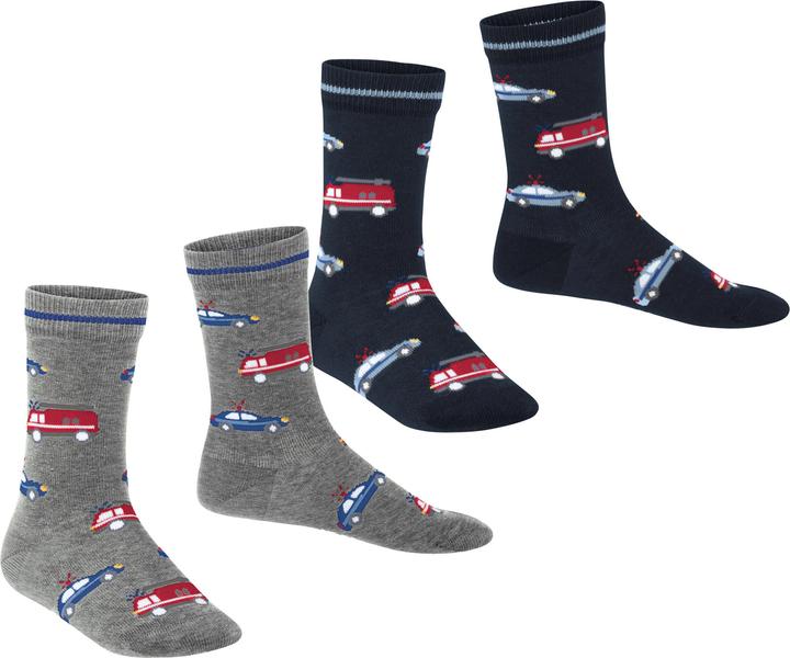 Produktbild Falke Cars 2-Pack Kinder Socken (23 - 26)