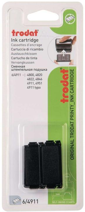 Produktbild Trodat Ersatzkissen schwarz 10er Pack