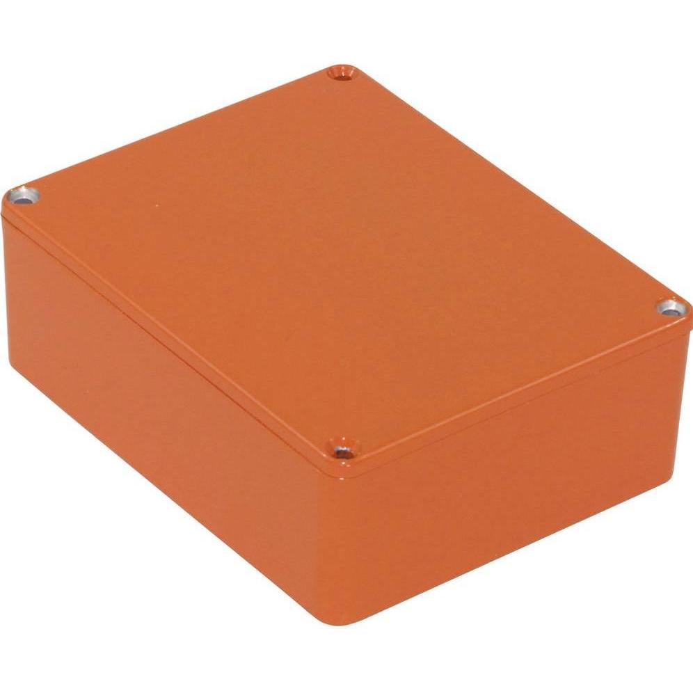 Hammond Universal-Gehäuse. (Gehäuse), Elektronikzubehör + Gehäuse, Orange