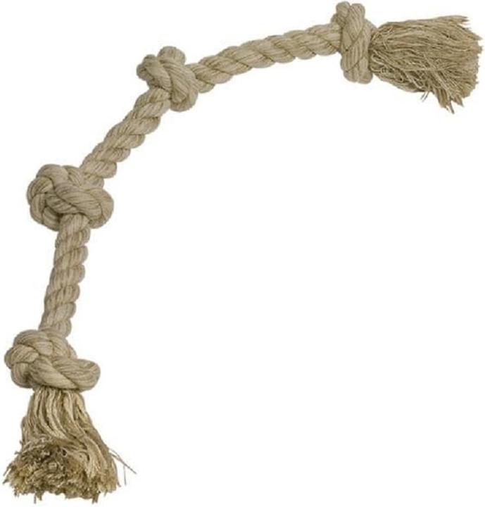 Immagine prodotto Nobby Cane giocattolo annodato corda, 60 cm (Gioco da masticare per cani)