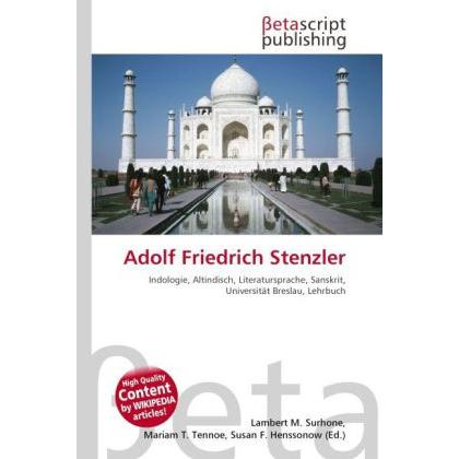 Adolf Friedrich Stenzler, Ratgeber