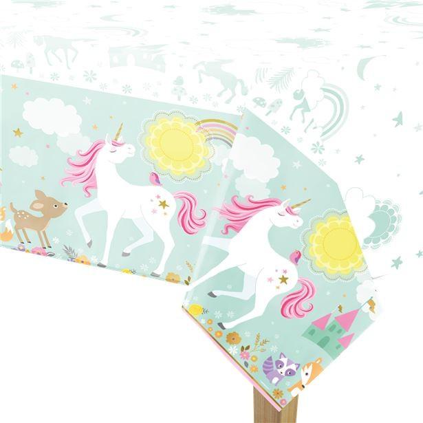 Actual product image Amscan Nappe Anniversaire Licorne (137 x 243 cm)