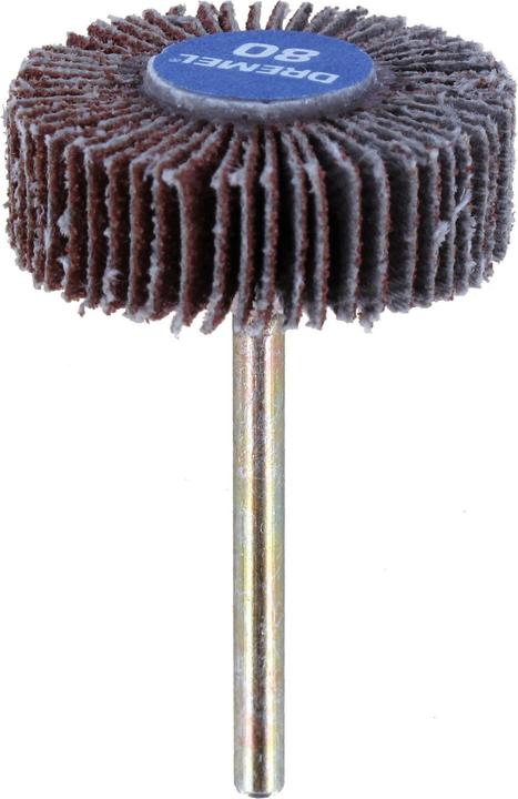 Dremel Schleiffächer Ø 28,6 mm, Körnung 80 (1 Stück) (80)