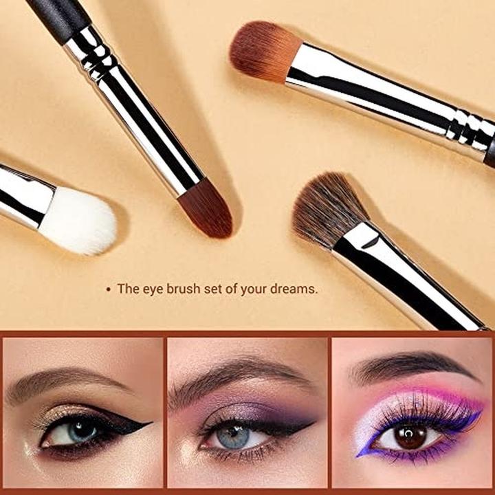 Produktbild NoName Lidschatten-Makeup-Pinselset 12er-Set Augen-Makeup-Pinsel Professionelle Premium (Augenbrauen)