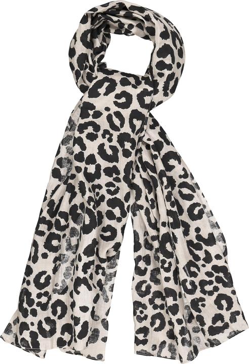 Immagine prodotto Ulla Popken Sciarpa in mussola operata con design leopardato