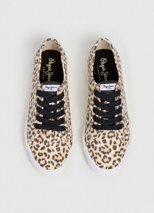 Image du produit Pepe Jeans Leinen-Sneakers Brady Leo (40)