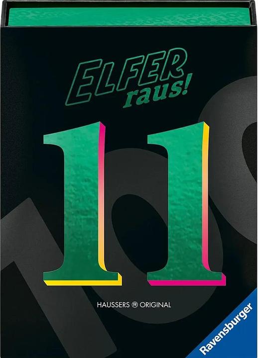 Produktbild Ravensburger 23020 - Elfer raus! 100 Jahre Jubiläumsedition - Kartenspiel, ab 7 Jahren, Spiel für (Deutsch, Französisch, Italienisch, 2 - 6 Spieler)