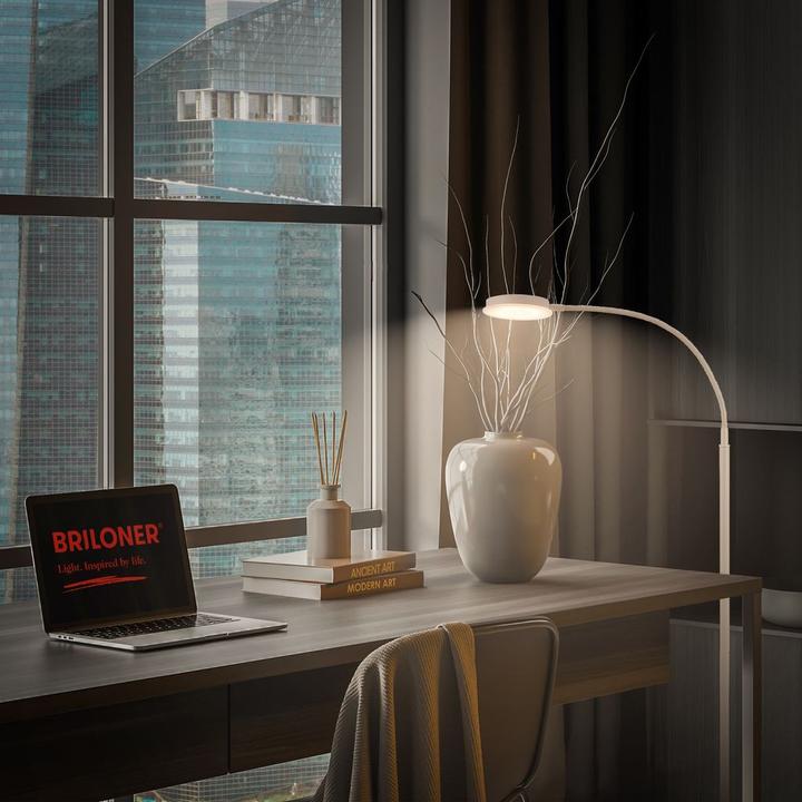 Image du produit Briloner MEGG LED Homeoffice Stehleuchte - Beige (800 lm)