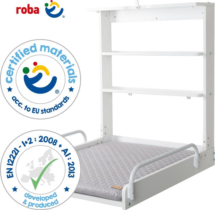 Actual product image Roba Wall-mounted changing shelf