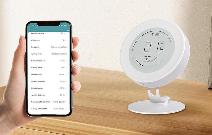 Actual product image Avatto ZWS16 smart water leak detector