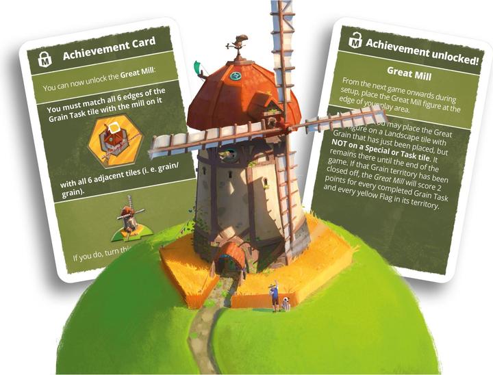 Produktbild Pegasus Dorfromantik The Board Game: Great Mill (Mini-Expansion) (English Edition) (Englisch)