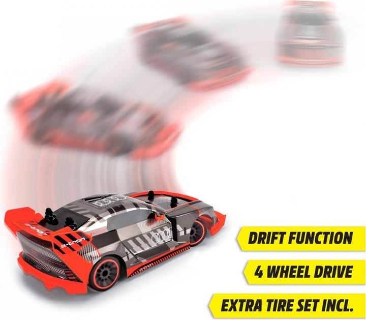Image du produit Dickie RC Audi S1 E-Tron Quattro Drift Car, RTR