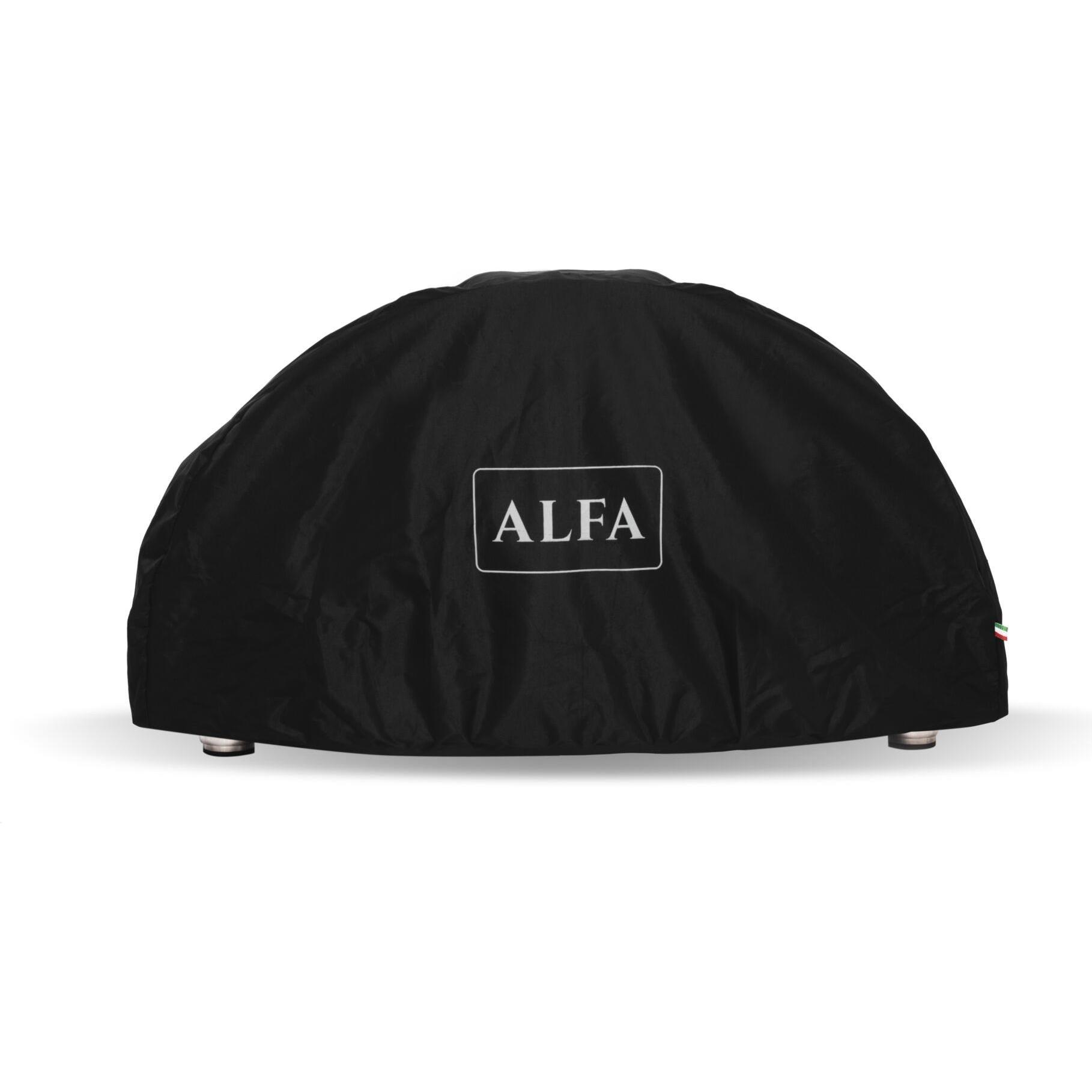 Alfa Forni, Grillabdeckung, Schutzhülle Schwarz 3 Pizze (Moderno) (Grill)