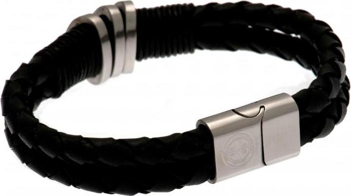 Produktbild Celtic FC Armband Leder (20 cm, 50% Leder, 50% Metall)