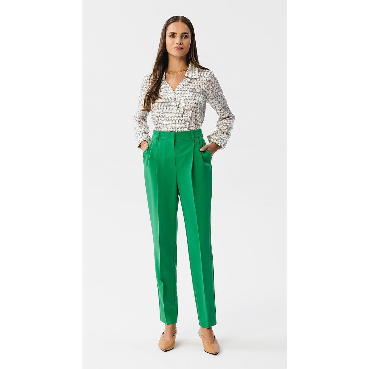 Thumbnail - Stylove, Damen, Hosen, Damen Hose, Grün, (L)