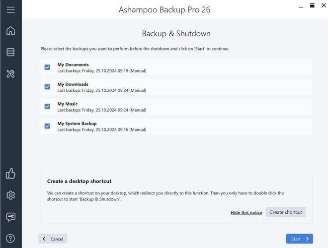 Produktbild Ashampoo Backup Pro 26 ESD, Vollversion, 1 PC, Produktfamilie (1 User, unbegrenzt)