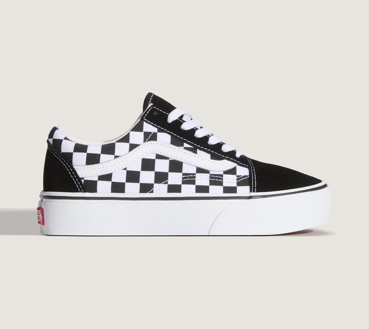 Image du produit Vans UA Old Skool Platform (CHECKERBOARD) BLK/TR WHT (46)