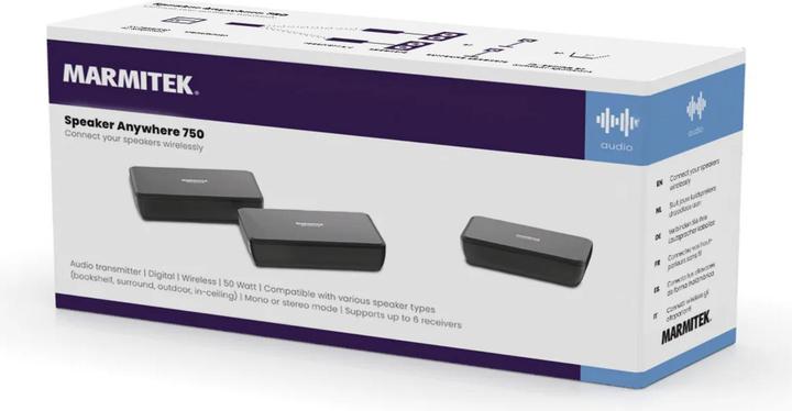 Actual product image Marmitek Speaker Anywhere 750 - Draadloze luidspreker Zender - Wireless Audio (25008492) (30 m)