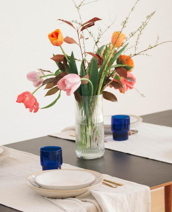 Immagine prodotto Esmée Vaso di vetro con scanalature