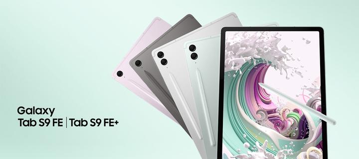 Actual product image Samsung Galaxy Tab S9 FE+ (WLAN only, 12.40", 128 GB, Gray)