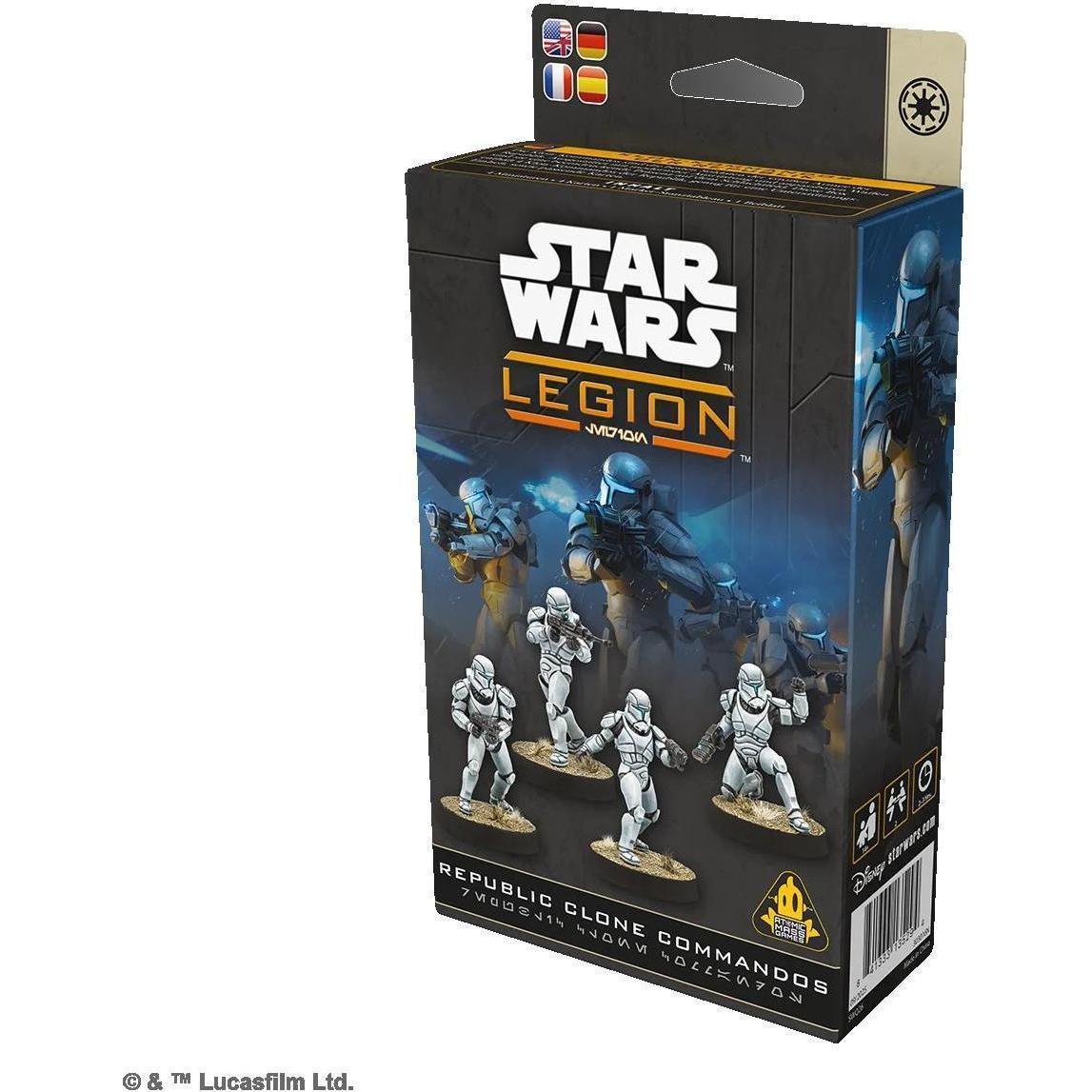 Atomic Mass Games Star Wars Legion - Republic Clone Commandos (Klon-Kommandos der Republik) DE/EN/ES/FR (Englisch, 2) (AMGD1253)