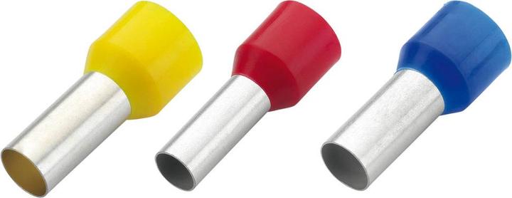 Actual product image Wetec Aderendhülsen isoliert, Querschnitt 0,50 mm², Länge 12 mm, weiss