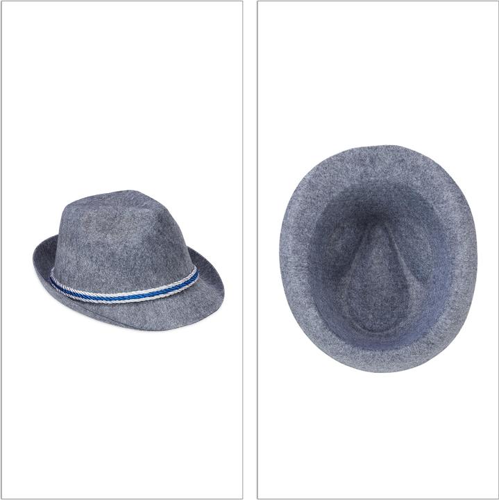 Produktbild Relaxdays Trachtenhut Set