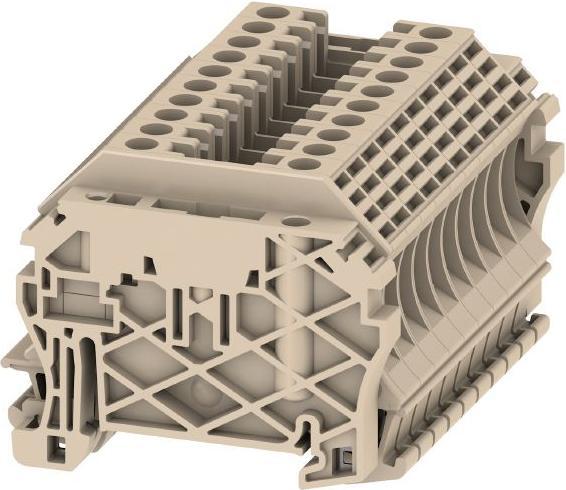 Actual product image Weidmüller Terminal block 0.5-4qmm 1floor 2kl gr 24A 1781730000