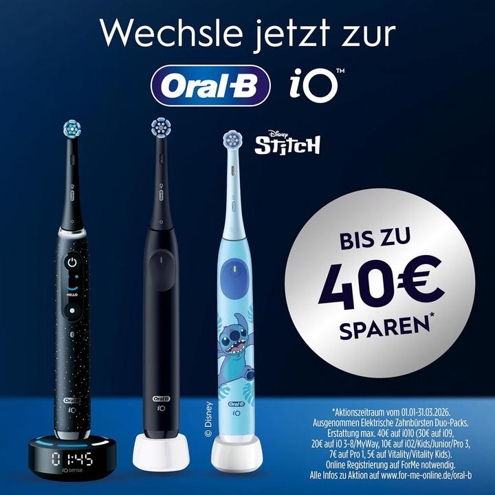 Actual product image Braun Oral-B iO Series 6 Plus Edition Black Lava