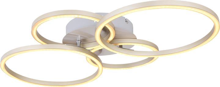 Produktbild Globo Deckenleuchte Kendy Metall matt 1xLED (1960 lm)