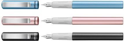 Produktbild Pelikan Füller Pina Colada anthrazit metallic 1+1 TP/FS blau Faltschachtel (Anthrazit, 1 x)
