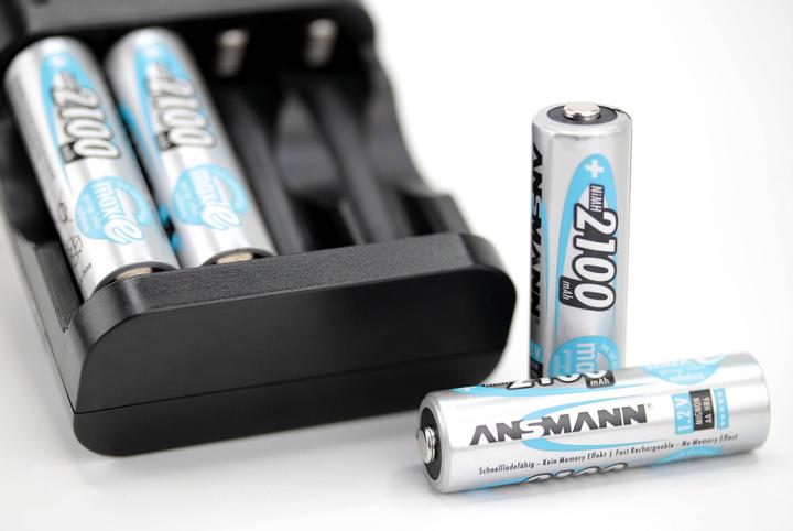 Produktbild Ansmann Mignon (AA)-Akku NiMH maxE 6 + (8 Stk., AA, 2100 mAh)