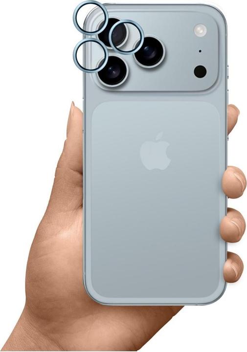 Produktbild 3MK - Hardy Lens Protection - iPhone 17 Pro - Ocean Blue (Apple iPhone 17 Pro, Apple iPhone 17 Pro Max)