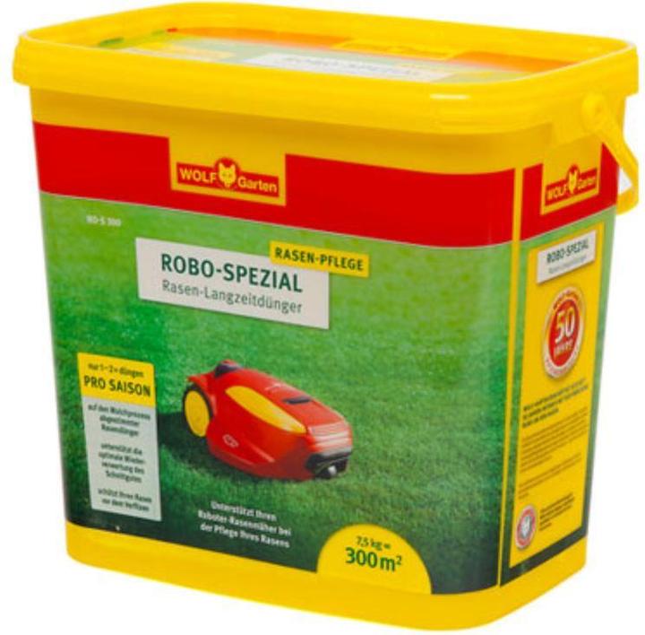 Produktbild Wolf-Garten Robo-Spezial Rasen Langzeitdünger RO-S 300 | 7.5kg| für 300 m²