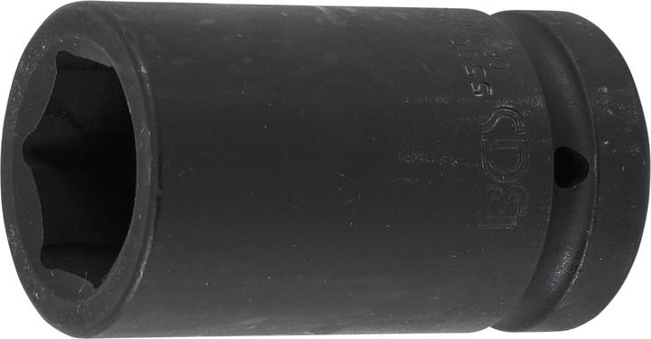 BGS Kraft-Steckschlüssel-Einsatz Sechskant, tief Antrieb Innenvierkant 25 mm (1") SW 33 mm (33 mm)