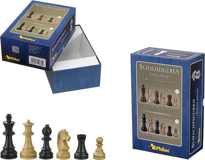 Actual product image Philos Chessmen Louis XIV King