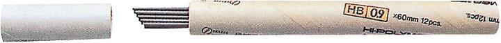 Image du produit Pentel Mines de crayon Hi-Polymère 120 (12 pièce(s), Noir, 0.90 mm)