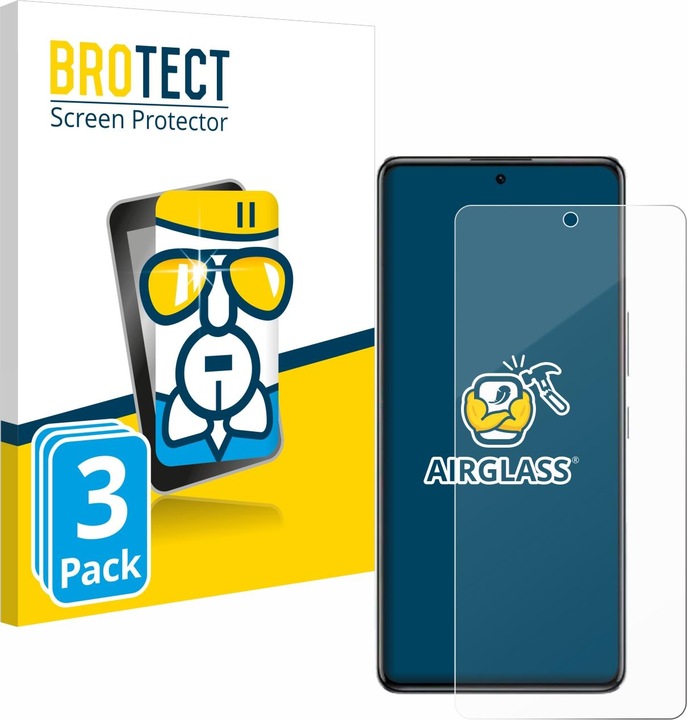 Produktbild BROTECT AirGlass Panzerglasfolie (3 Stück, Infinix Note 30 VIP)