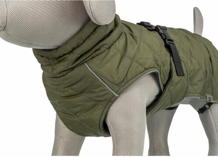 Produktbild Trixie Minot coat, XS: 30 cm, olive green (XS, Hundemantel)