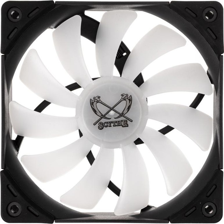 Produktbild Scythe Kaze Flex RGB PWM Lüfter, 300-1800 U/min (120 mm, 1 x)