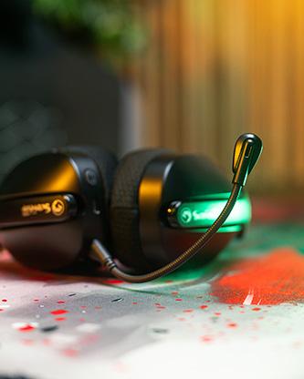 Image du produit Marvo Pulz 70W Casque de jeu, noir, tri-mode (Filaire, Sans fil)