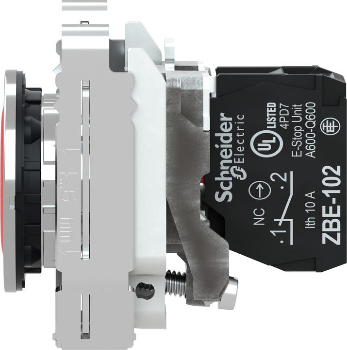 Actual product image Schneider Electric Push button complete Harmony XB4F, 30mm, XB4FA42
