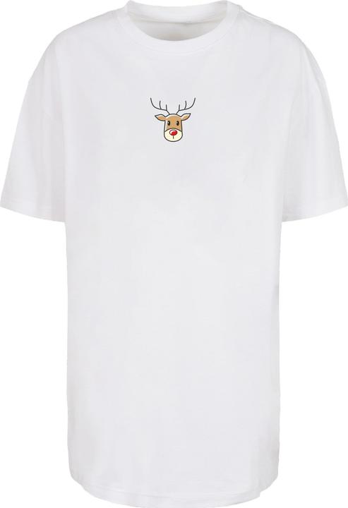 Produktbild Merchcode Ladies Christmas Cute Deer Tee - 182909 (L)