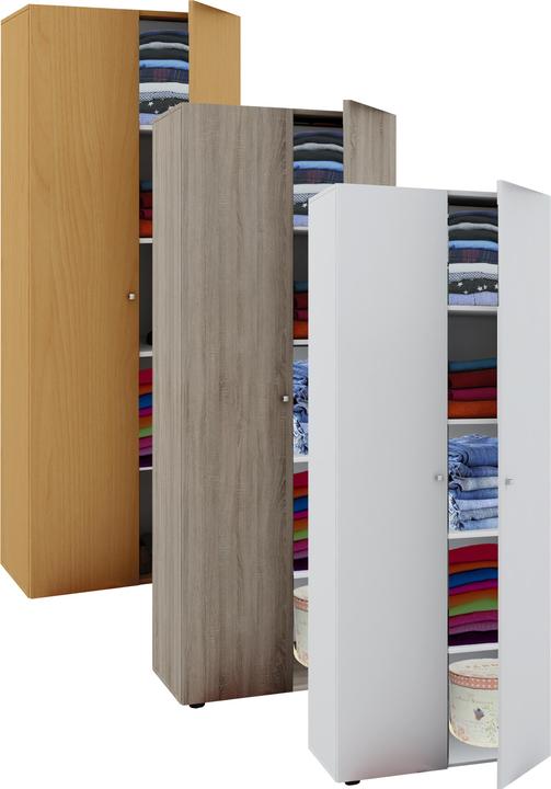 Produktbild VCM Holz Kleiderschrank Vandol mit Drehtüren (70 x 40 x 178 cm)